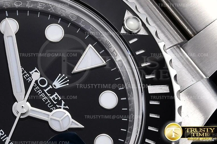 0308 Bold ROLSUB0280B – Submariner 116610LN 904L SS SS Black ARF V3 SH 1034